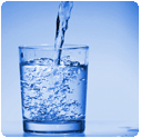 glass of water